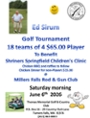 Annual Golf Tournament 